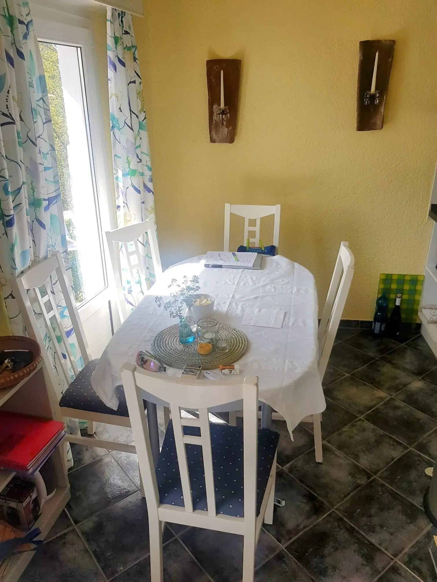 Aktueller Essbereich der Villa Carina